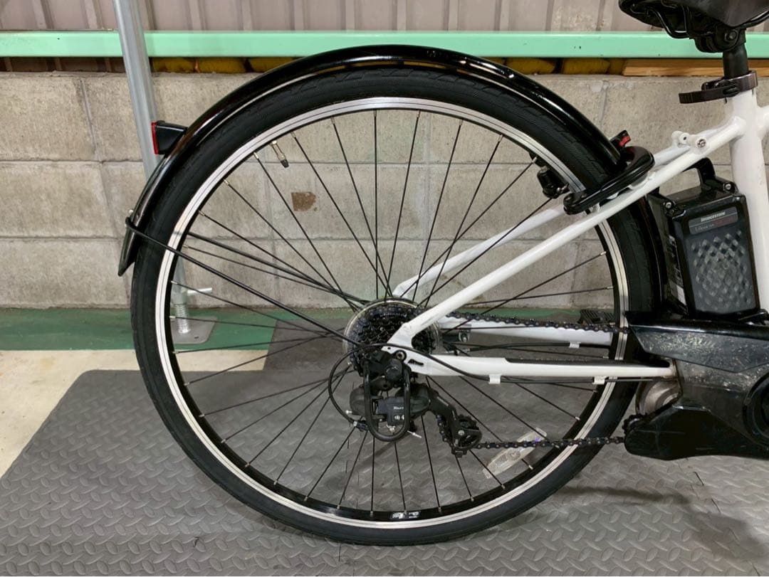 電動自転車 パナソニックVelo Star 700/38C ホワイト №6944