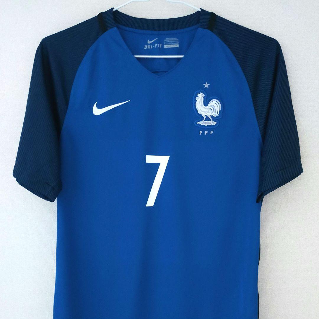 【国内正規品】フランス代表 2016 ＃7 グリーズマン ユニ Sサイズ