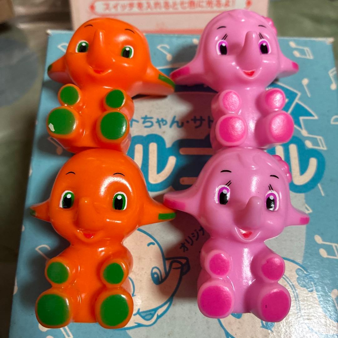 レア！サトちゃんサトコちゃんオルゴール➕レインボーライト2個セット