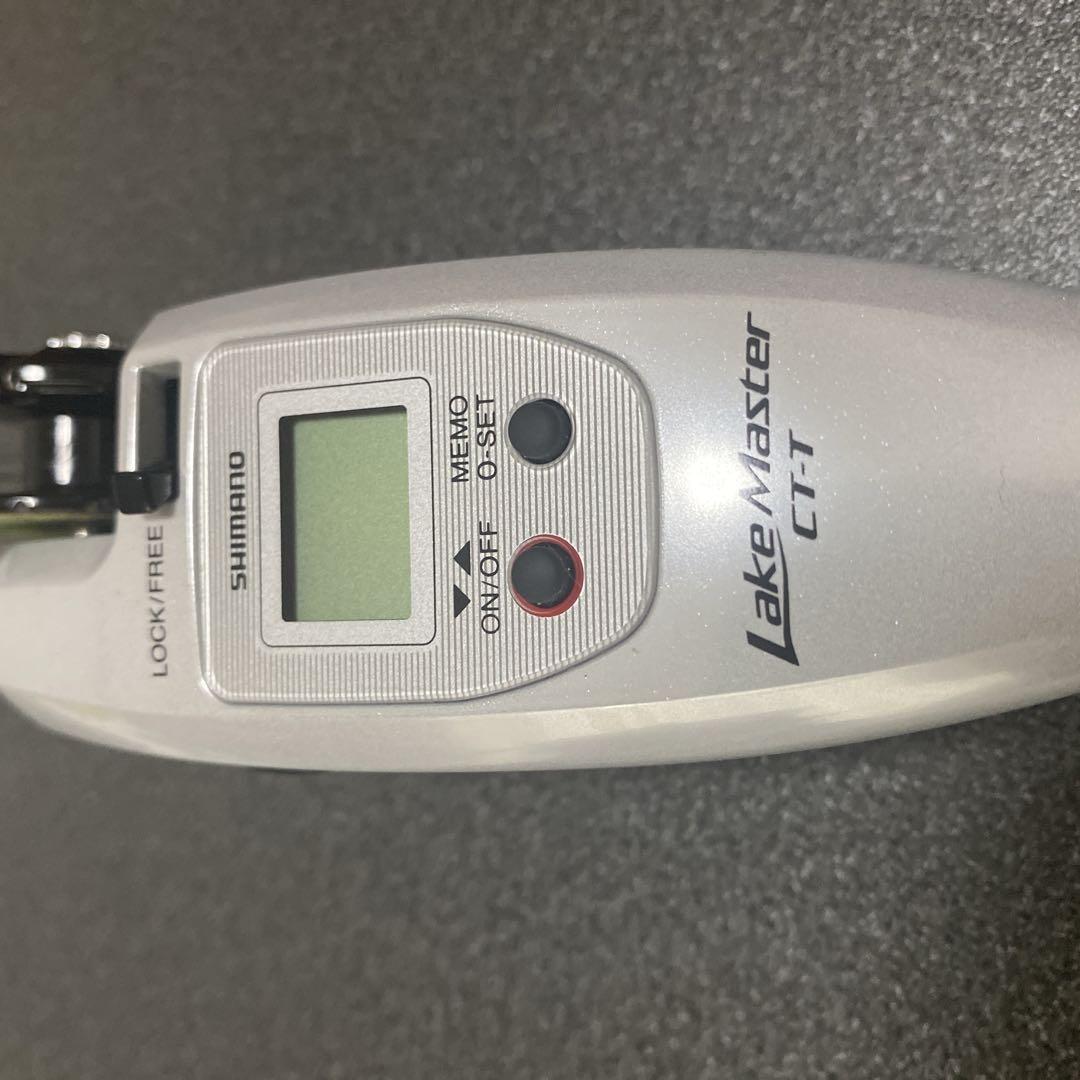 シマノ18 レイクマスターCT-T クリスタルホワイト　ワカサギ電動リール