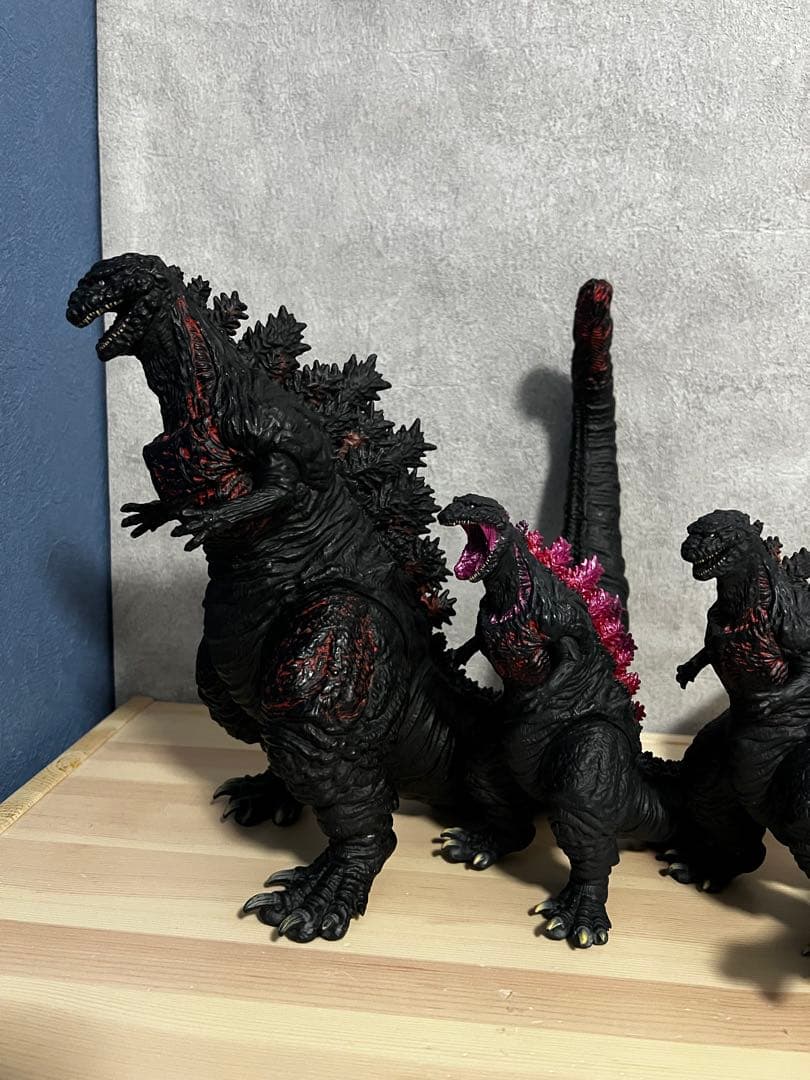 シン・ゴジラ　ソフビ　まとめ売り