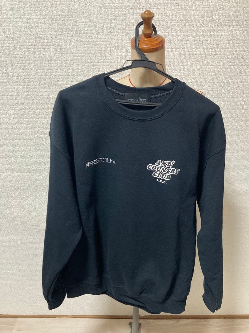 #FR2 GOLF ANT COUNTRY CLUB ゴルフウェア 黒 パーカー