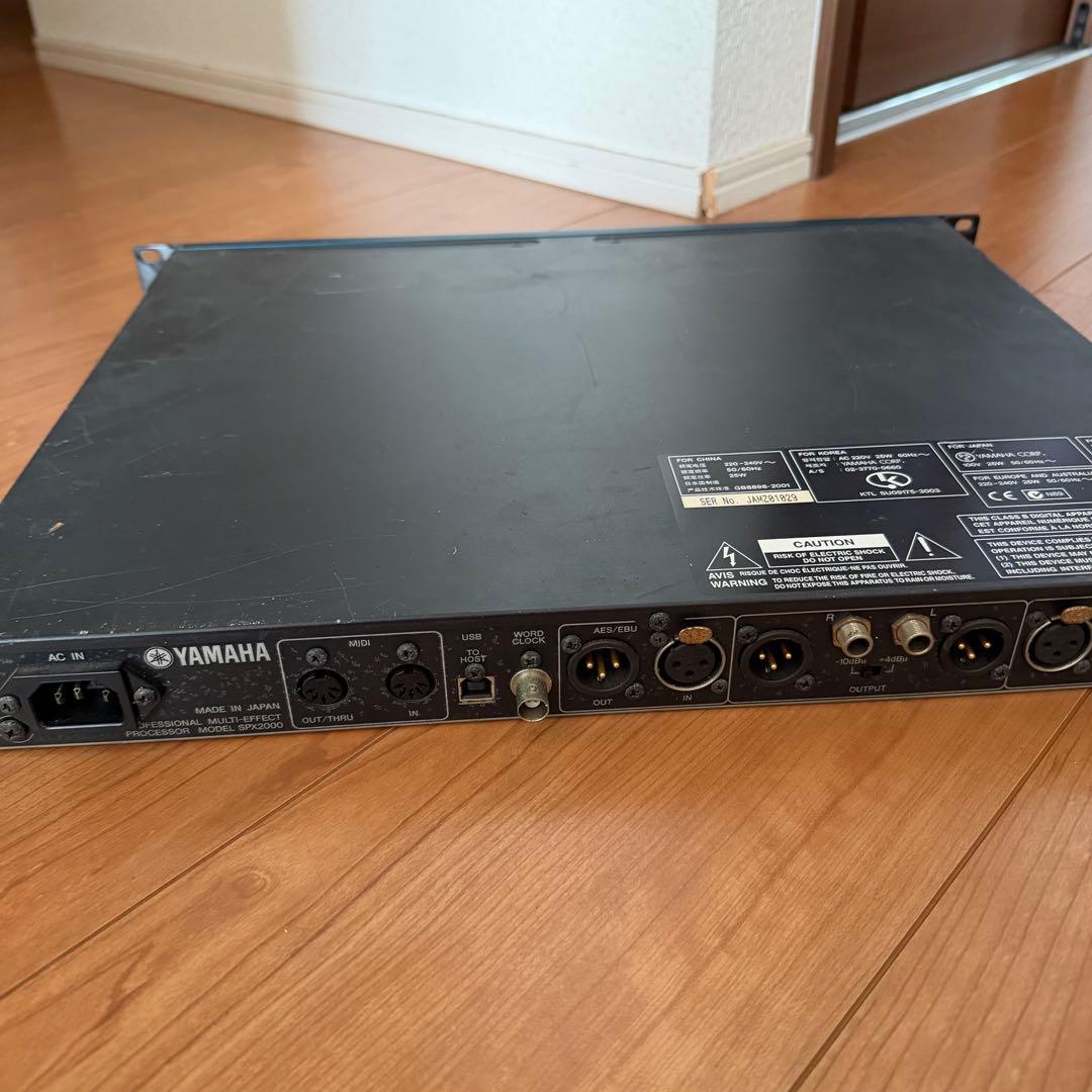 YAMAHA SPX2000 マルチエフェクター