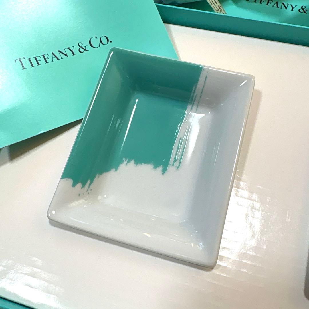 TIFFANY ティファニー カラーブロック ウィドポシェ アクセサリートレイ