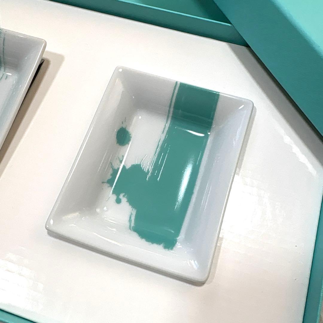 TIFFANY ティファニー カラーブロック ウィドポシェ アクセサリートレイ