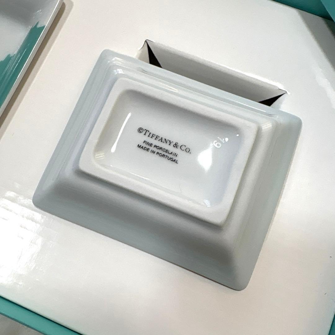 TIFFANY ティファニー カラーブロック ウィドポシェ アクセサリートレイ