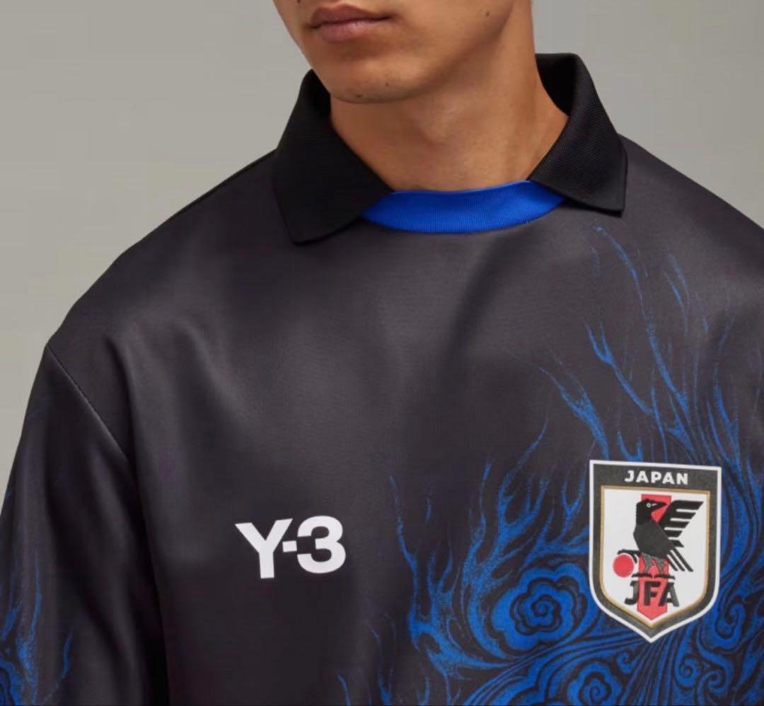 【本日最終】Y-3 サッカー日本代表 CW 長袖シャツ Sサイズ　ヨージヤマモト