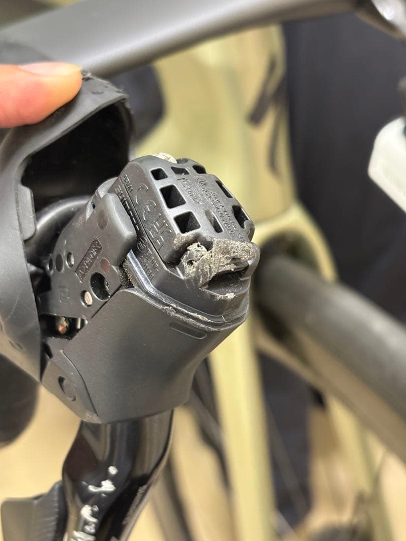【ジャンク】Shimano 105 Di2 ST-R7170 左右