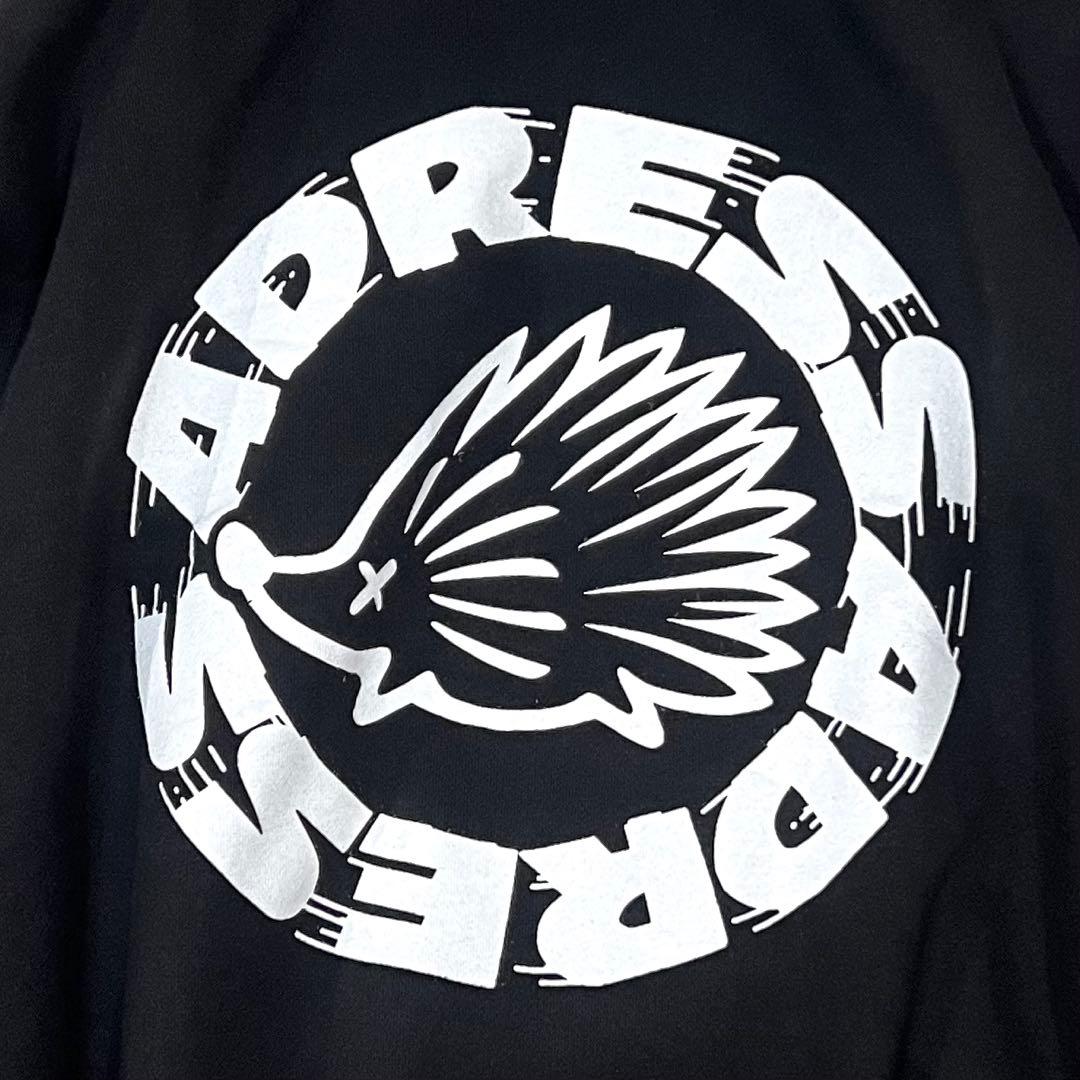 【CLUBHAUS×ADRESS】 コラボ フーディー BK サイズ5 XL