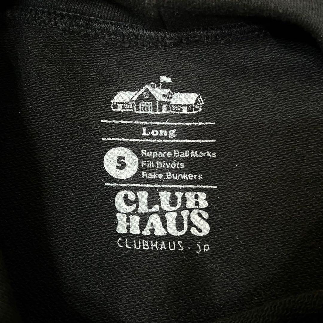 【CLUBHAUS×ADRESS】 コラボ フーディー BK サイズ5 XL