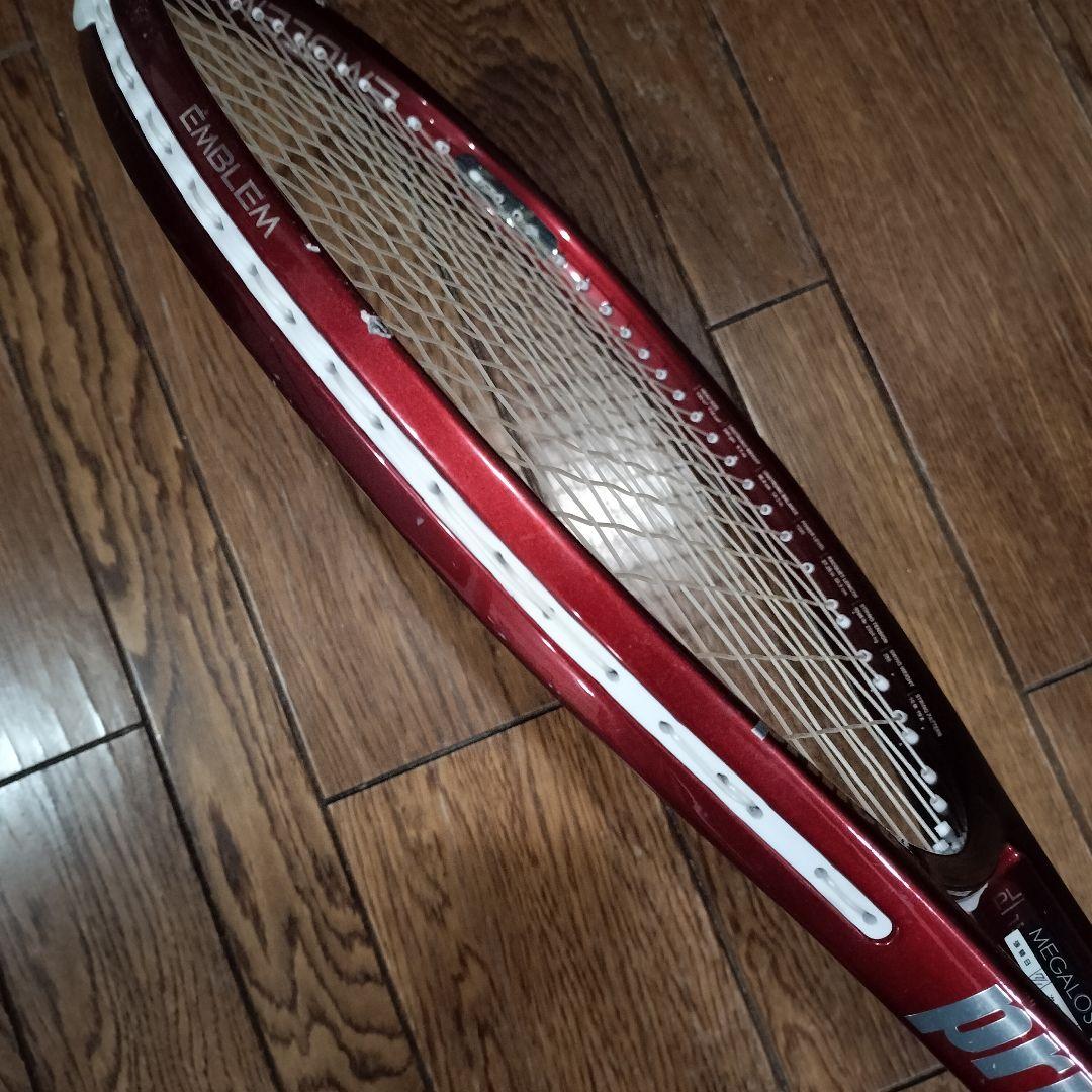 Prince エンブレム テニスラケット120 G2 ワインレッド 限定カラー