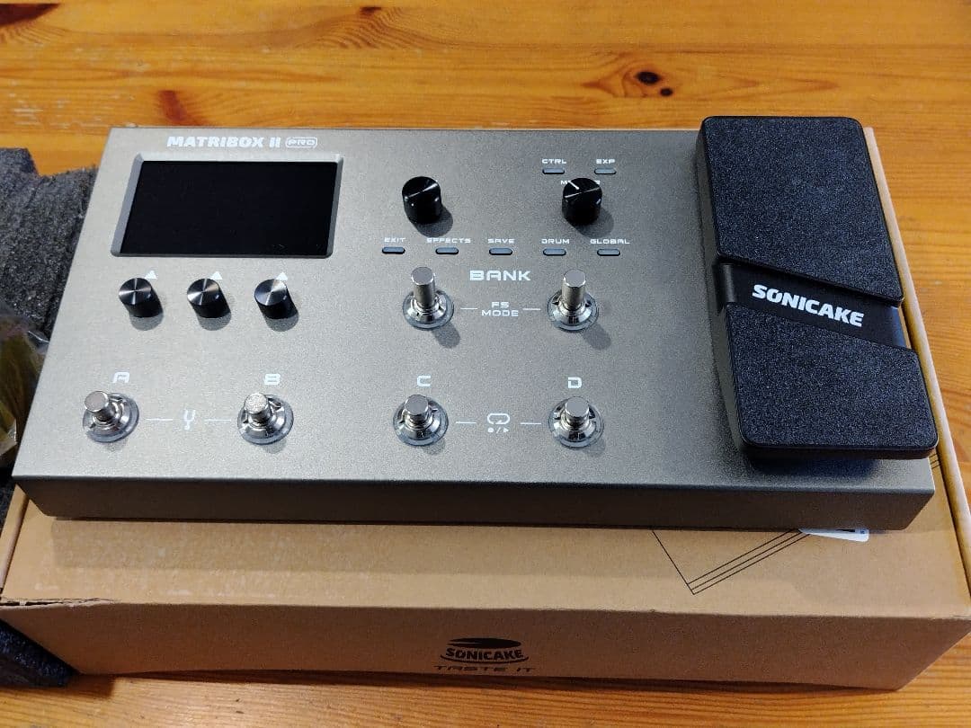 SONICAKE MATRIBOX II PROマルチエフェクター