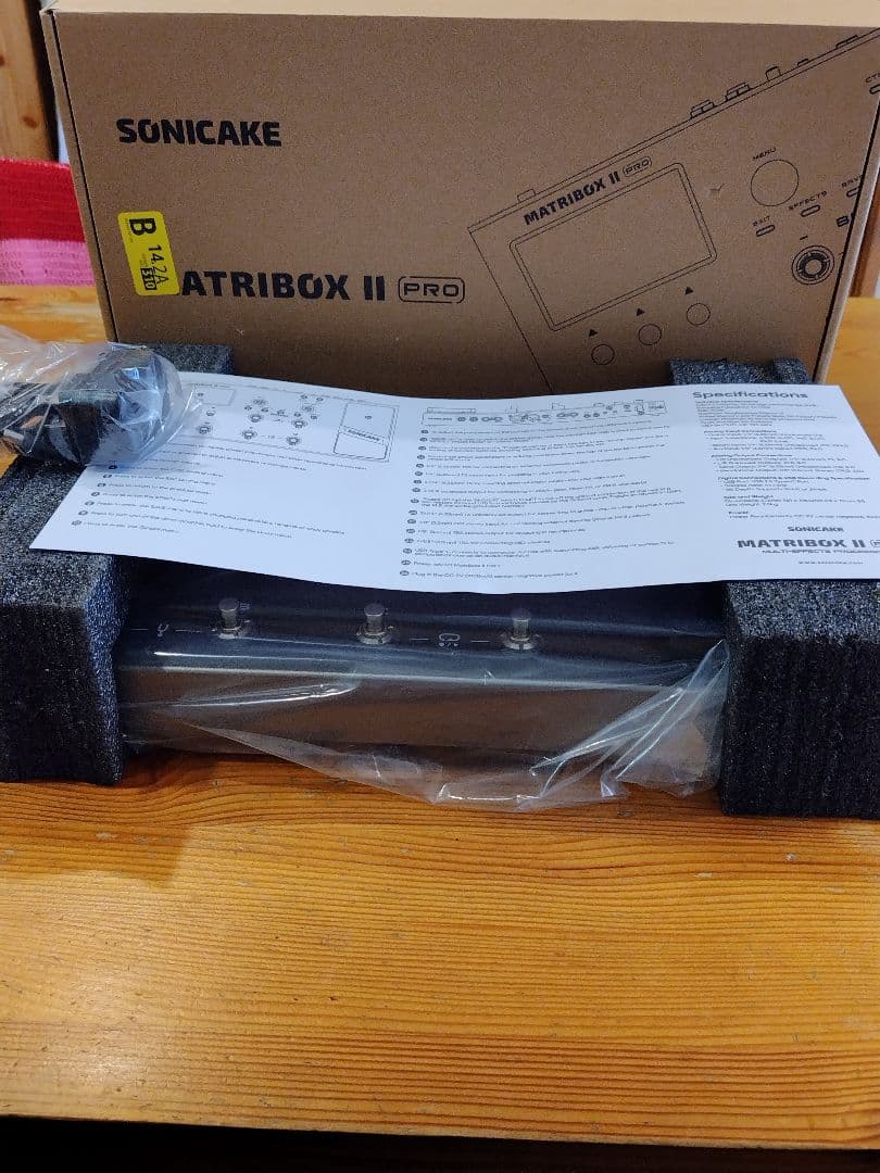 SONICAKE MATRIBOX II PROマルチエフェクター