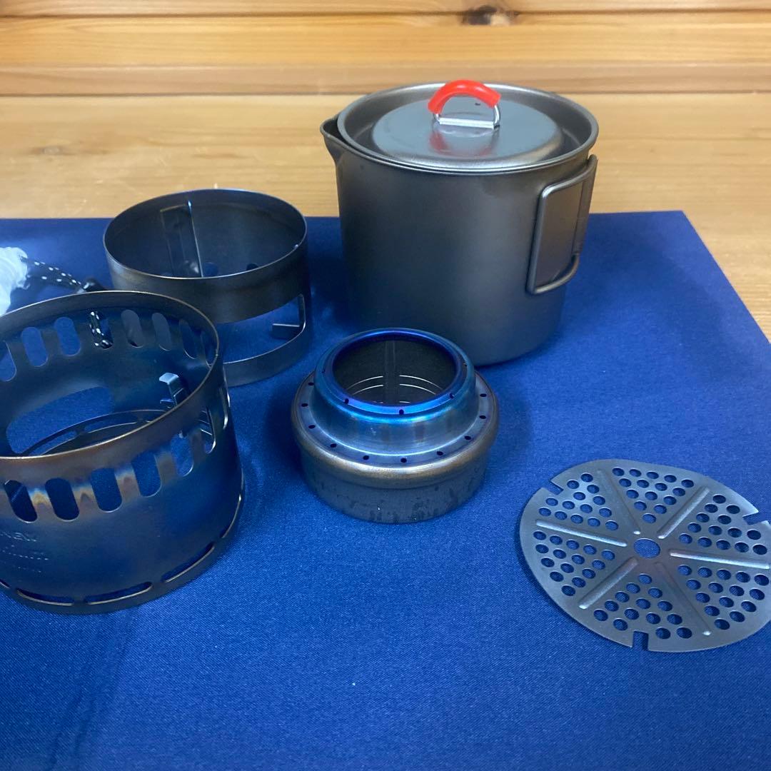 エバニュー Ti Mug pot セット