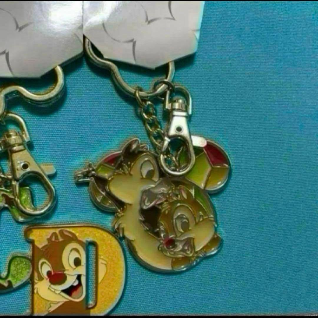 ディズニー　チップ＆デール　キーチェーン　4個セット