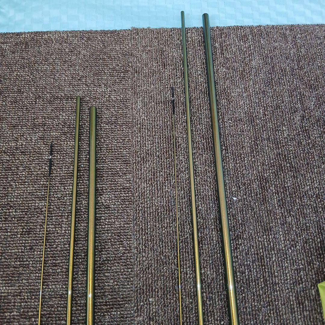 がまへら凛刀　迅　8尺　9尺　美品　針外し　ハリス計り セット全5点
