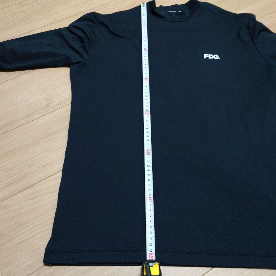 Fides Golf 長袖ハイネックシャツ XL 黒