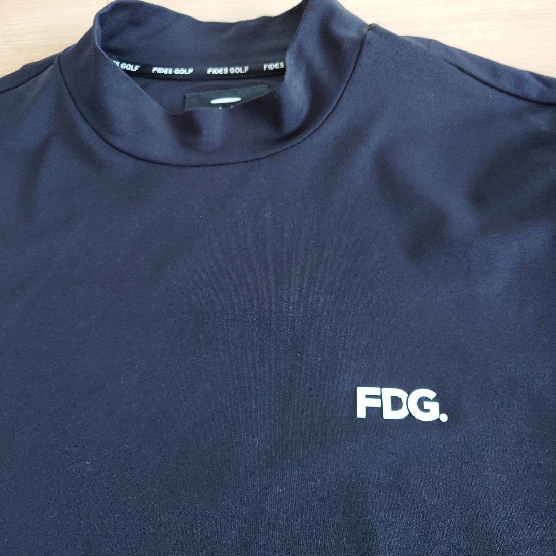 Fides Golf 長袖ハイネックシャツ XL 黒
