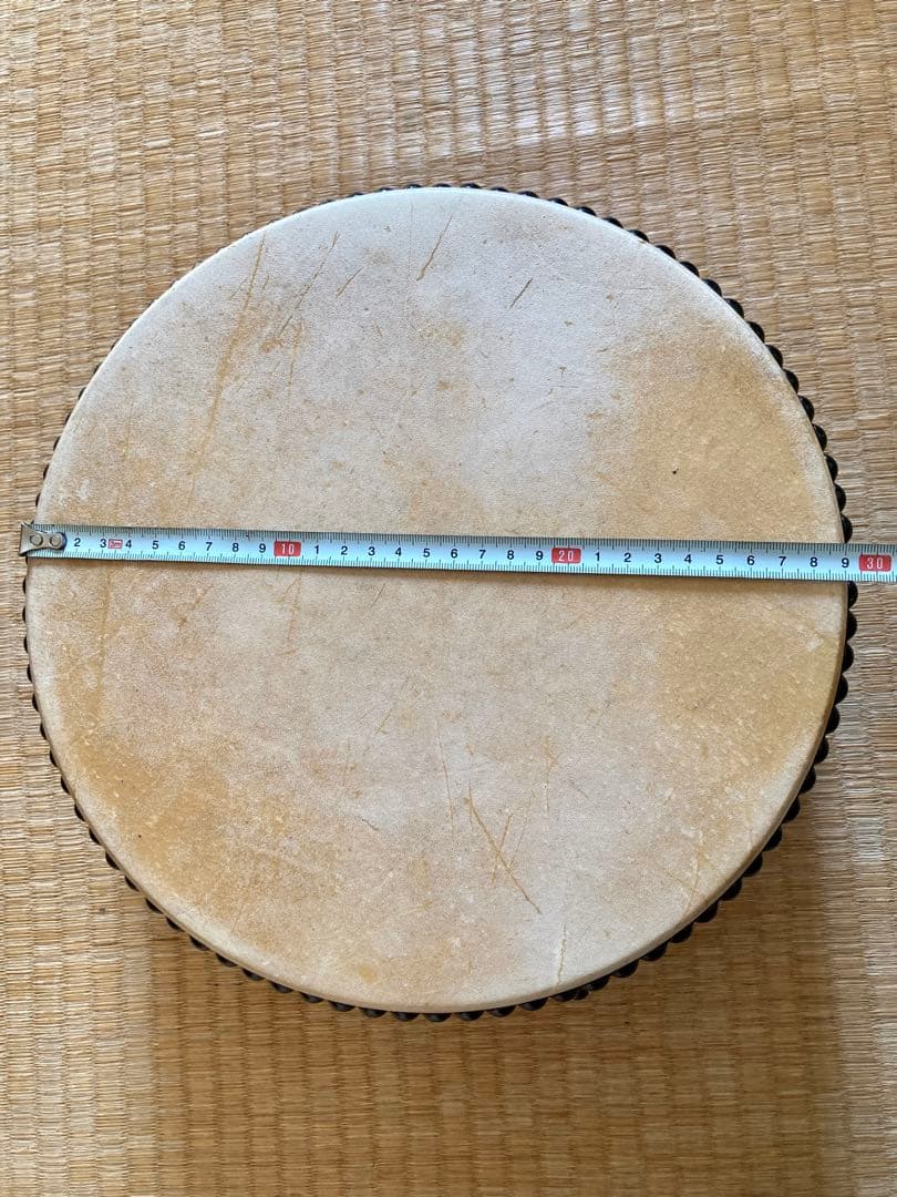 【値下げ！】宮本卯之助 平釣太鼓　直径一尺 約30cm 和太鼓 大胴 平太鼓