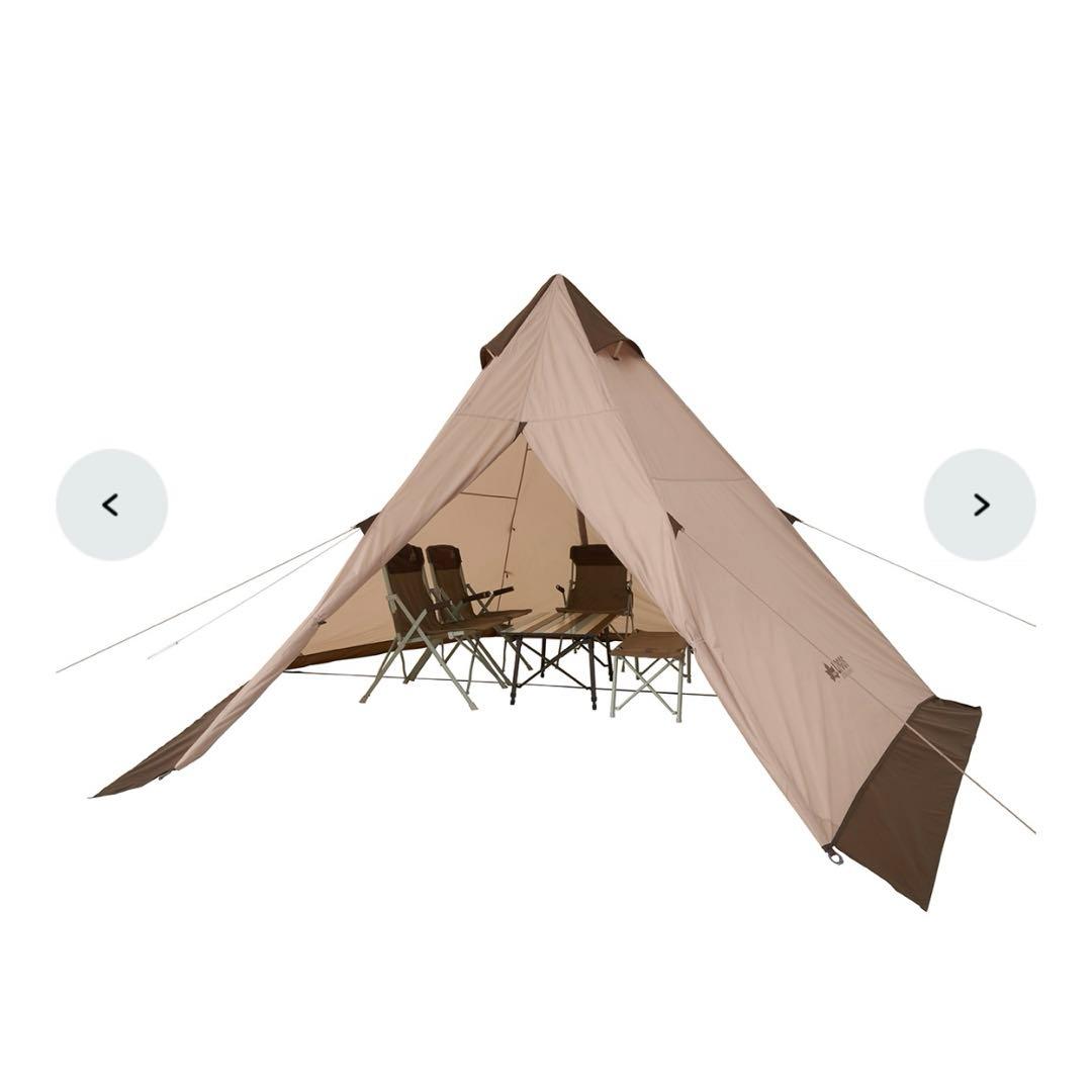 【未使用】LOGOS Tradcanvas VポールTepee400-BB