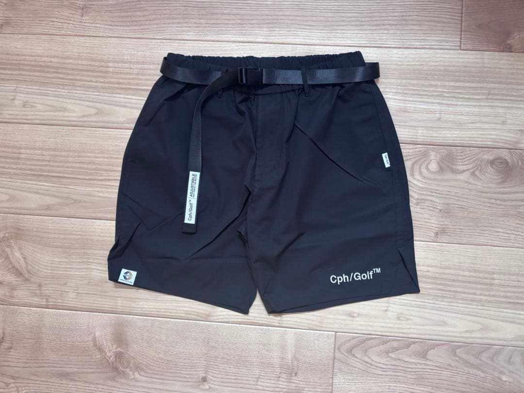 AS2OV×Cph/Golf #ADJUSTABLE SHORTS クロ