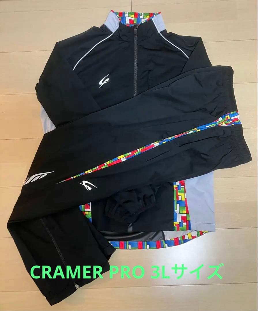 cramerpro サウナスーツ 3L ブラック/マルチカラー
