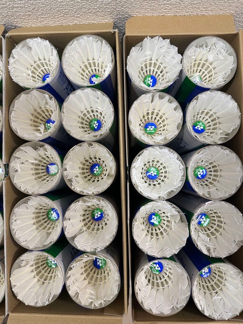 【送料無料】中古バドミントンシャトル390球