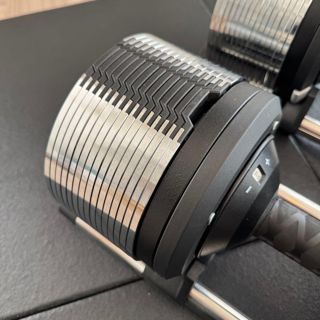 【送料込】ライシン ヘリックスミラー 32kg 1kg刻み 可変式ダンベル ②