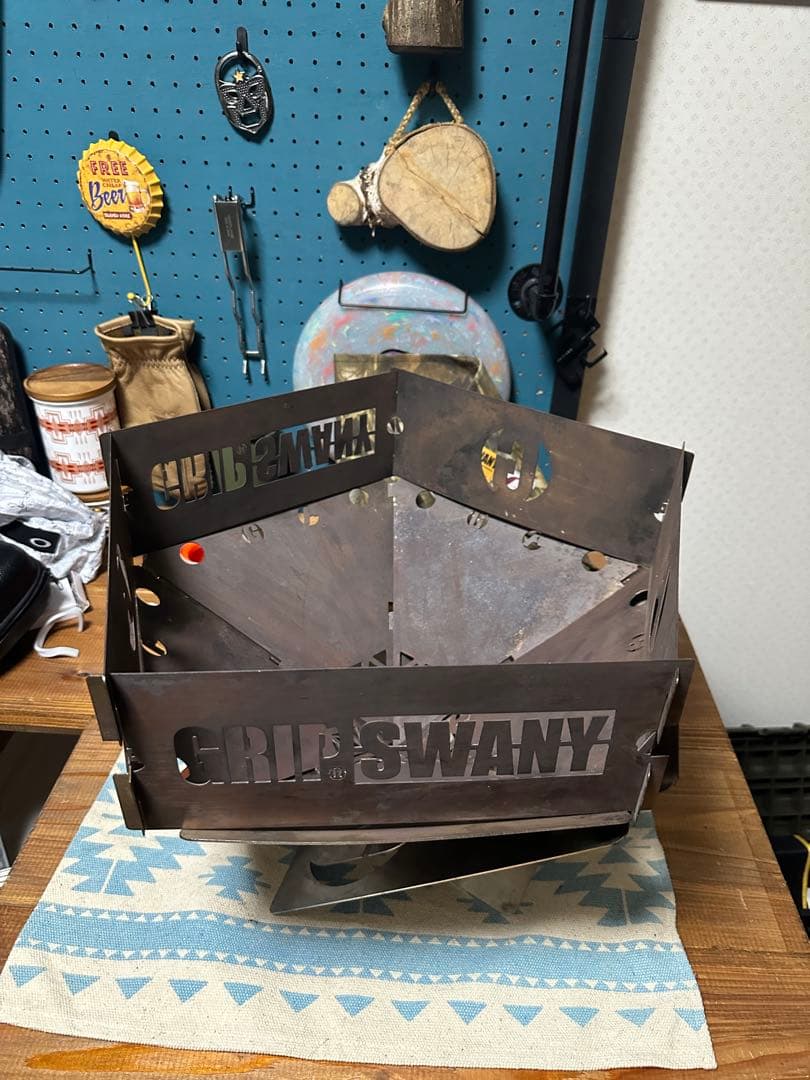 asimocrafts GRIP SWANY 限定焚火台