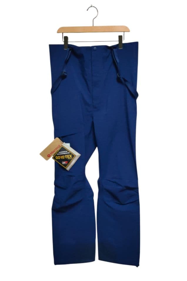 新品 ゴアテックス ハードシェルパンツ Marmot ハントレービブサスペンダー