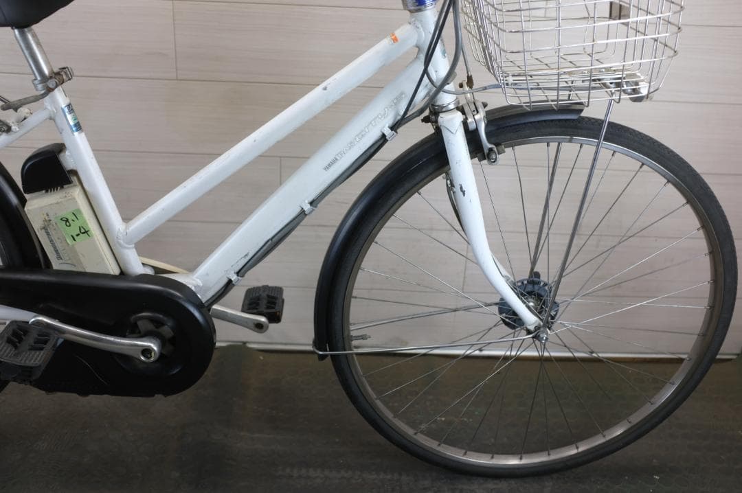 電動自転車ヤマハPAS　CITY　27インチ　3段8.1Ah（4点灯）充電器あり