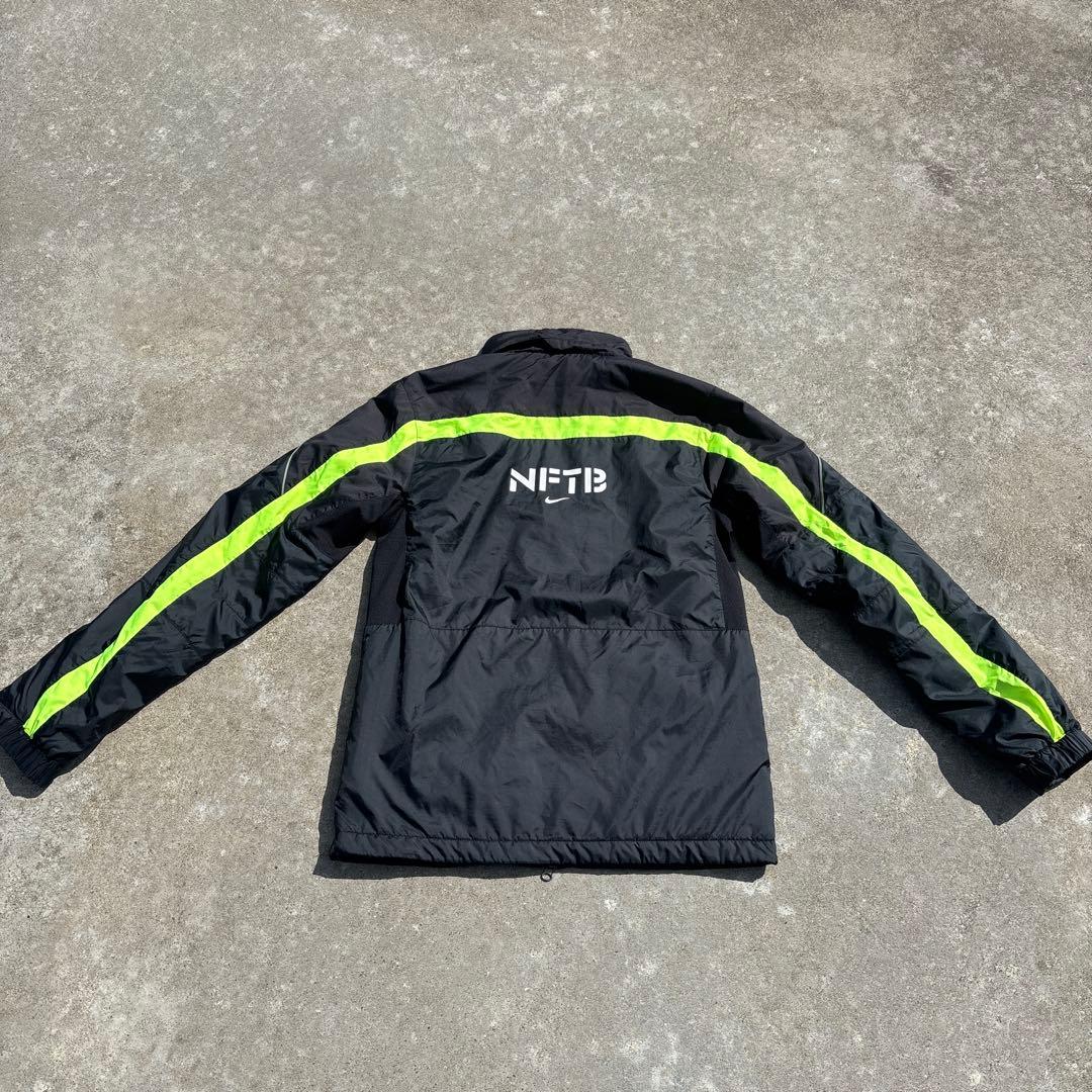 Nike NFTB フード付きベンチコート 黒 2way