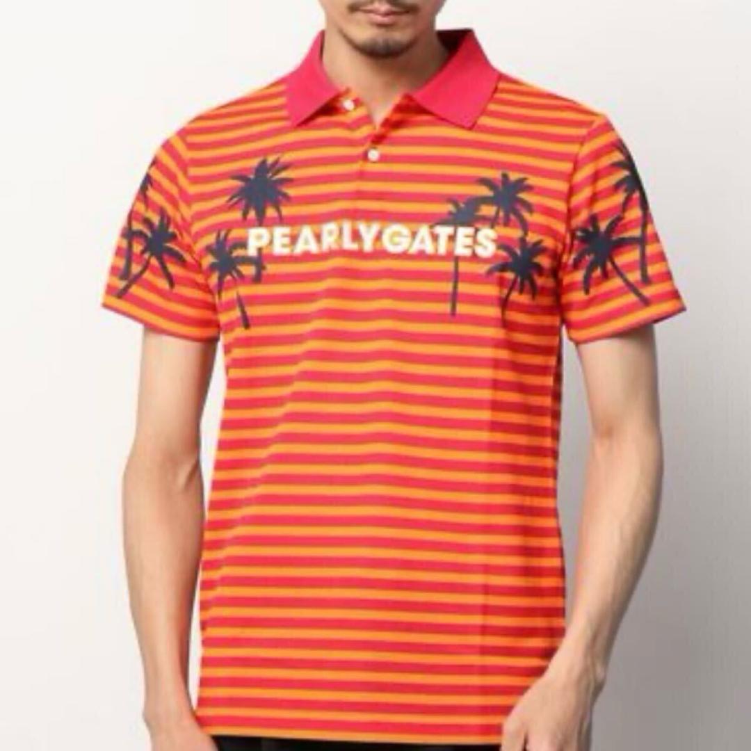 新品タグ付/定価2.1万/近年モデル/M〜L パーリーゲイツ ボーダー 男女兼用