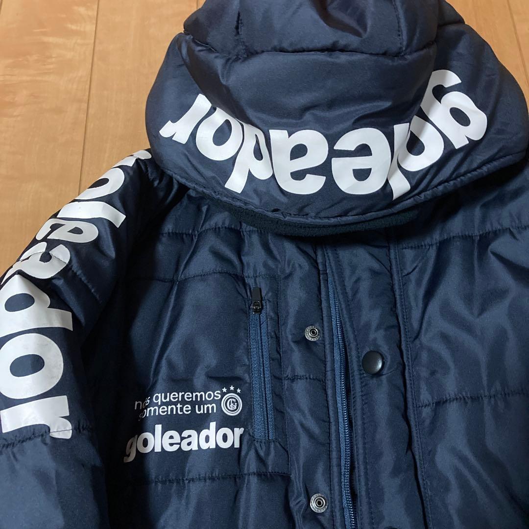 goleador フード付きベンチコート ネイビー 150cm