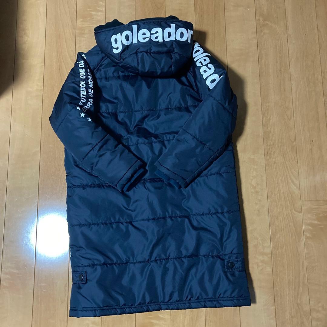 goleador フード付きベンチコート ネイビー 150cm