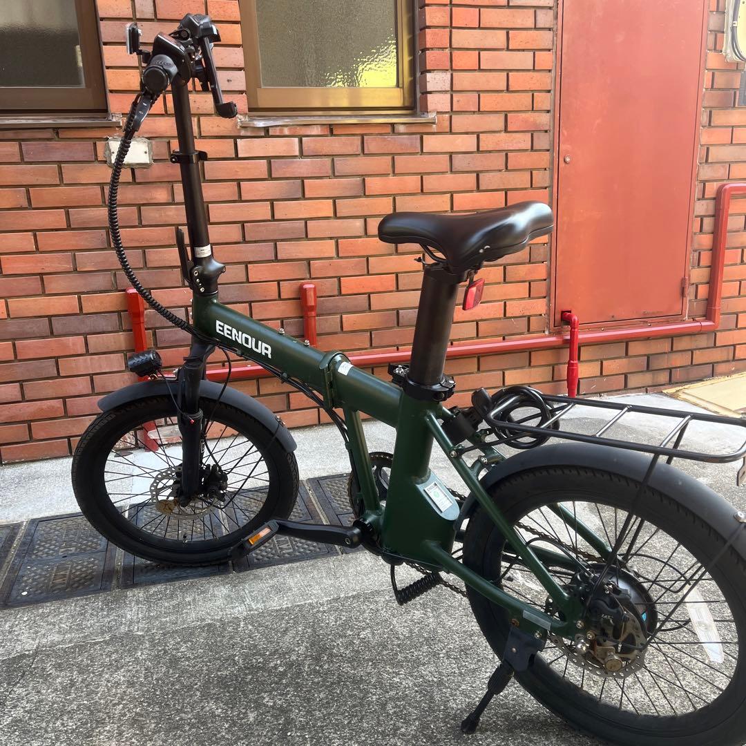 EENOURディスクMTB折り畳み電動アシスト自転車20インチ動作確認済