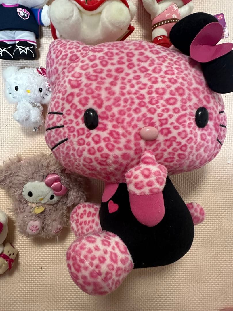 公*o様 ハローキティ　ご当地 レア　レトロ　ぬい ハローキティ ぬいぐるみセッ