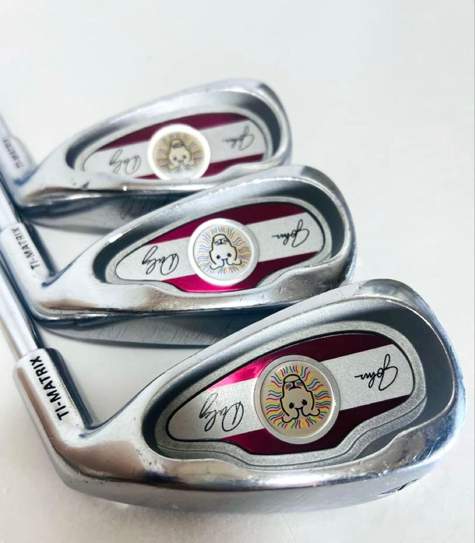 幻の名器 飛ばし屋 John Daly TI-MATRIX アイアンセット 6本