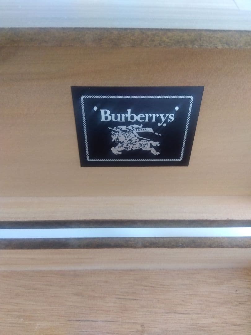 BURBERRY　woodbox　　VINTAGE