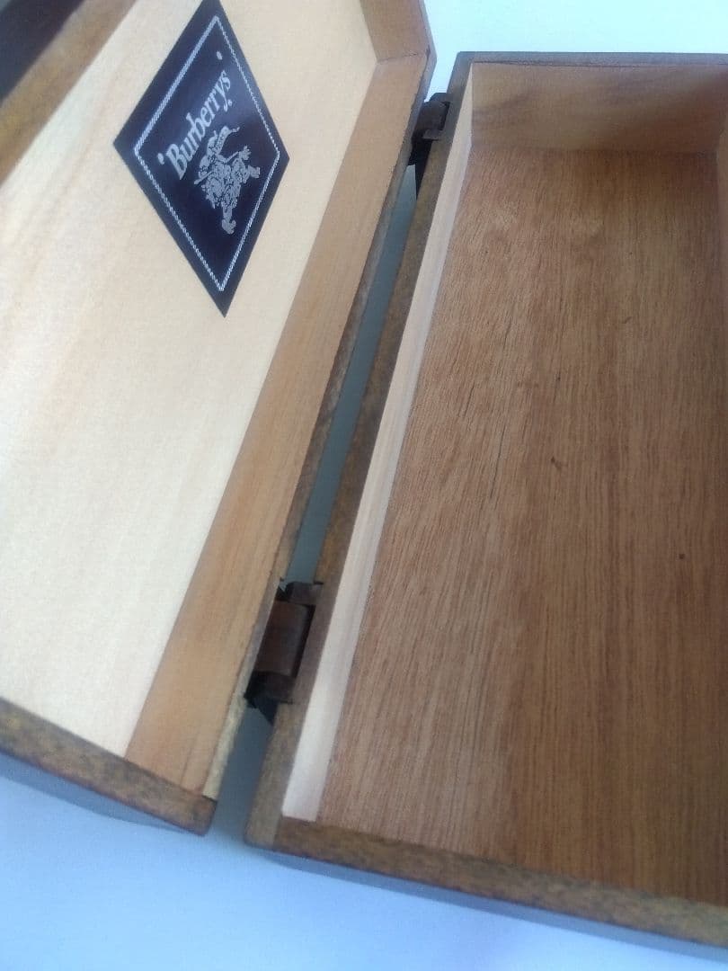 BURBERRY　woodbox　　VINTAGE