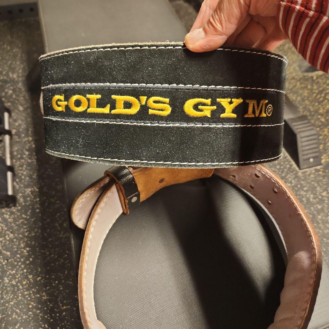 GOLD'S GYM トレーニングパワーベルトXSサイズ２本セット