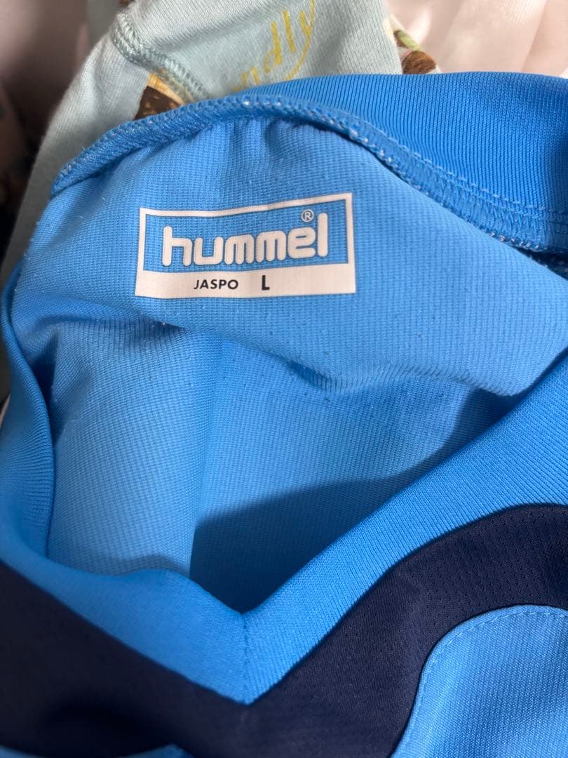 hummel サッカーシャツ KAZU 11 L 水色