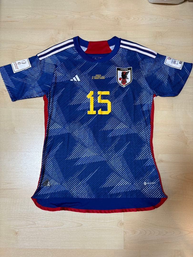 鎌田大地 15番 サッカー日本代表ユニフォーム Lサイズ