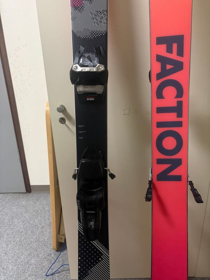 Faction スキー板＋Marker Squire ビンディング付き｜ほぼ新品