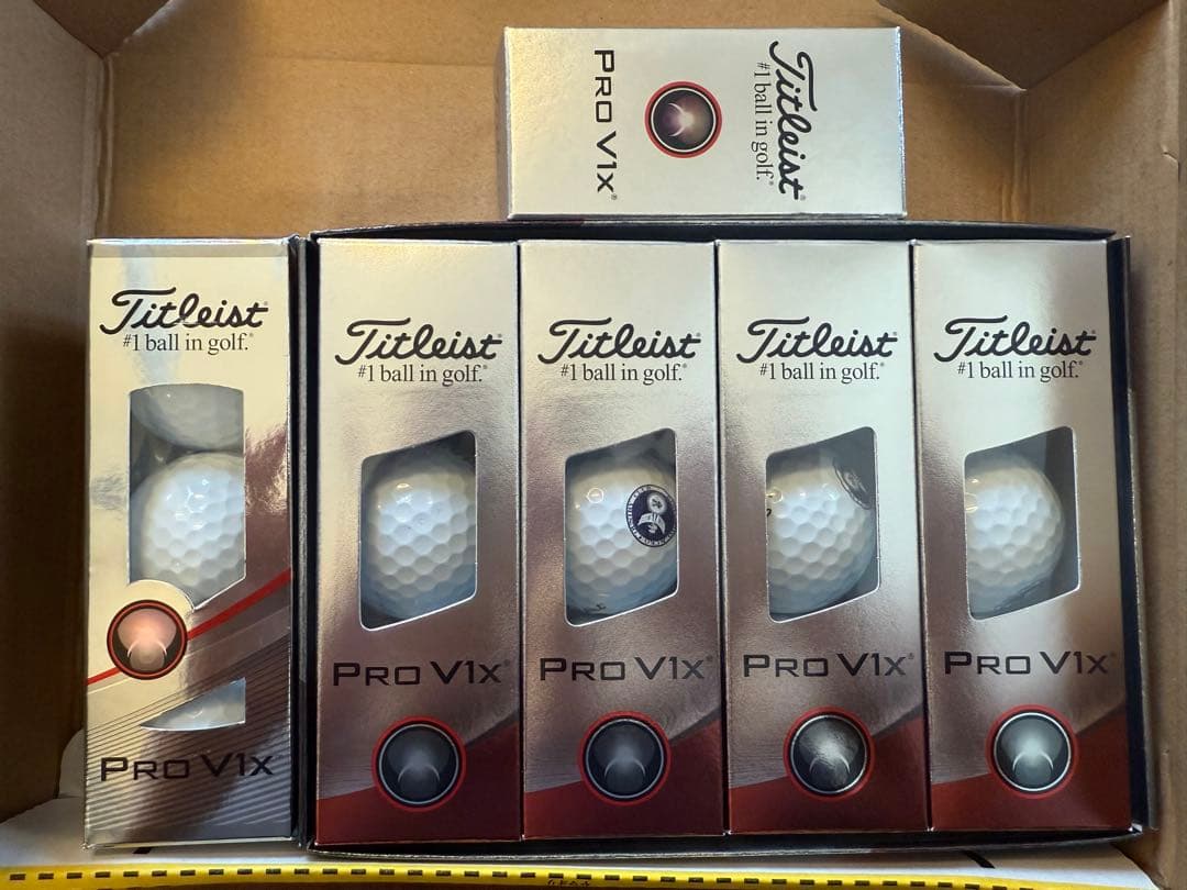Titleist Pro V1x ゴルフボール 新品17個