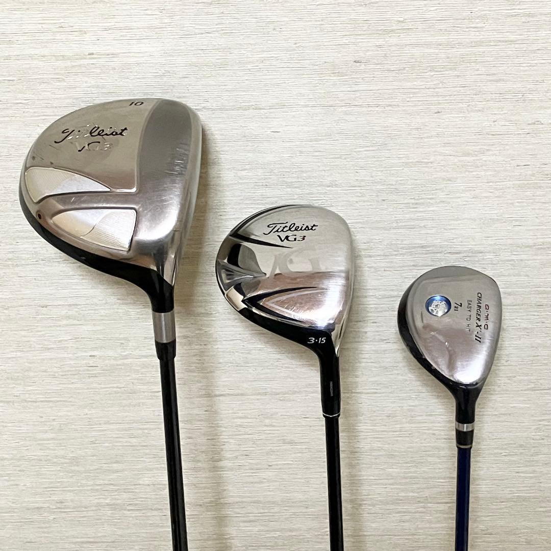 Titleist a.m.c など　ゴルフセット　初心者おすすめ 13本