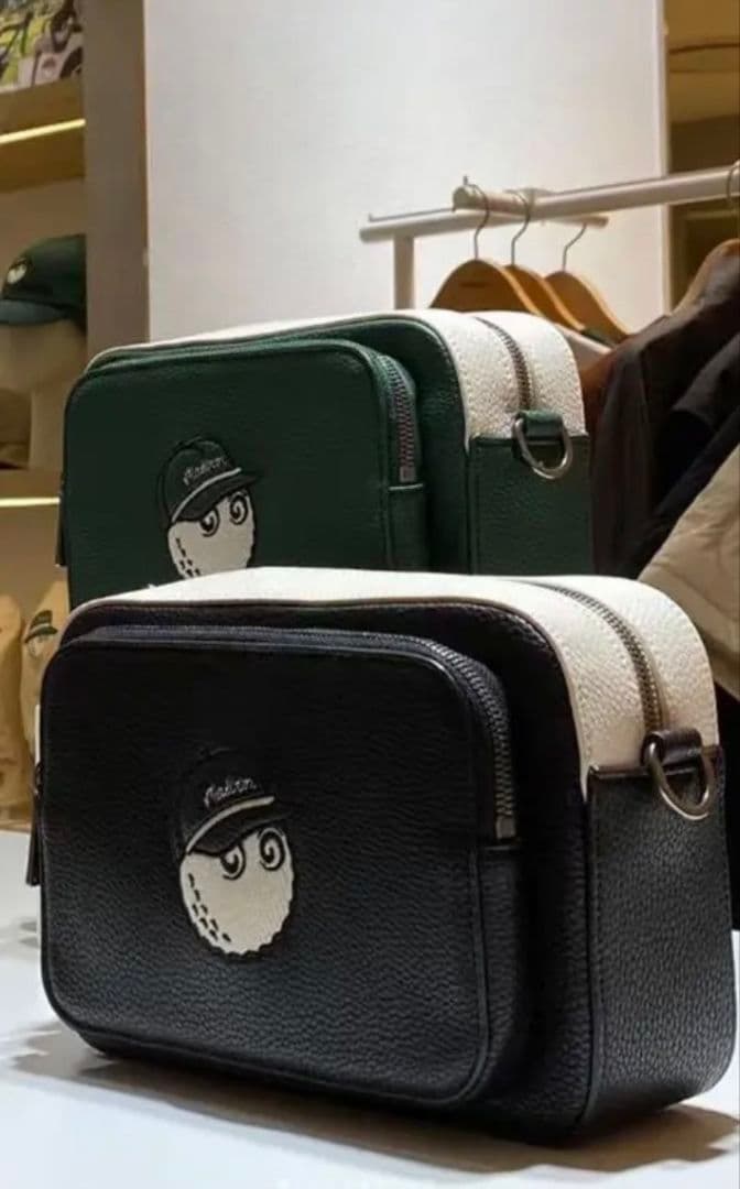 即発送2色展開★マルボンゴルフバンドバッグ　カートバッググリーン