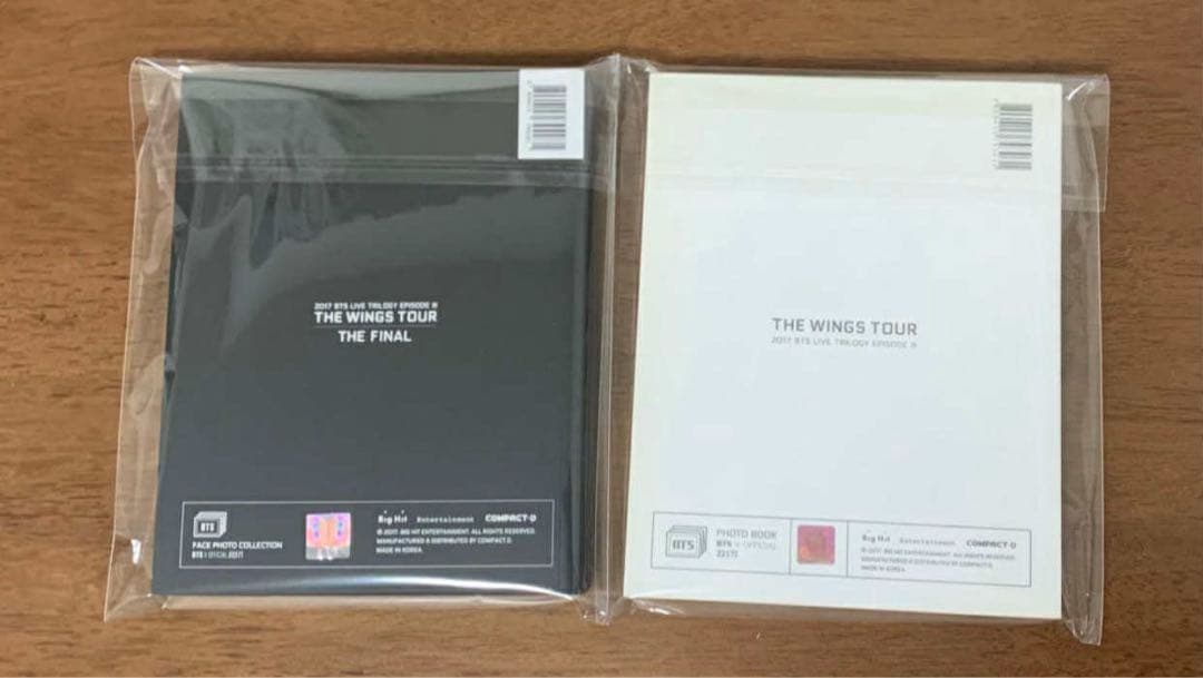 wings tour ウィングズ ツアー 2017 フェイス フォトブック 2冊