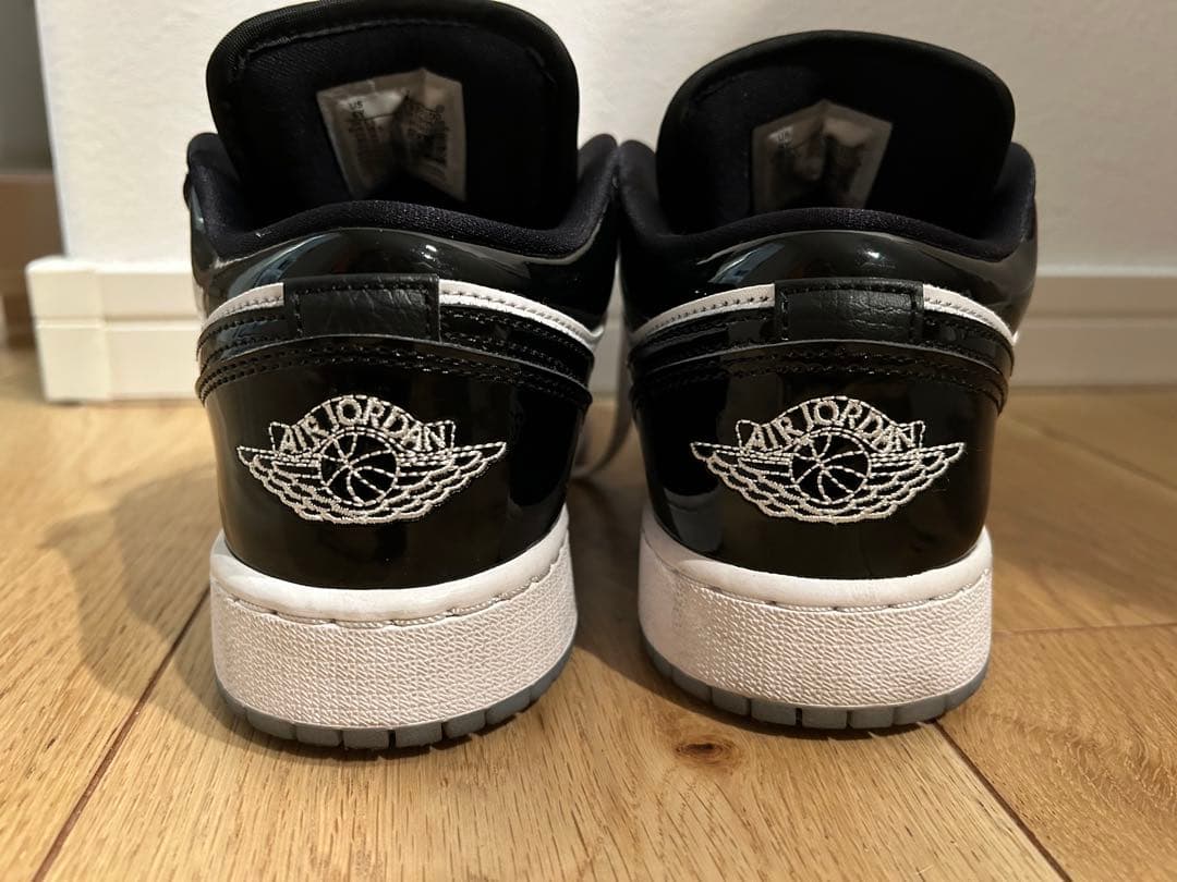 rico Nike Air Jordan 1 Low 6Y ホワイト/ブラ
