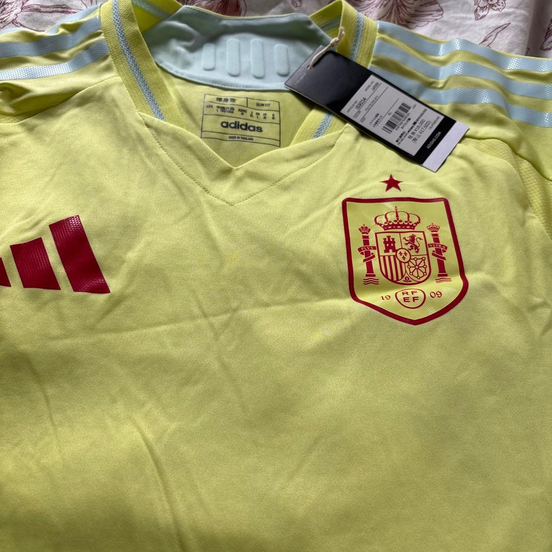 adidas スペイン代表 シャツ XL イエロー